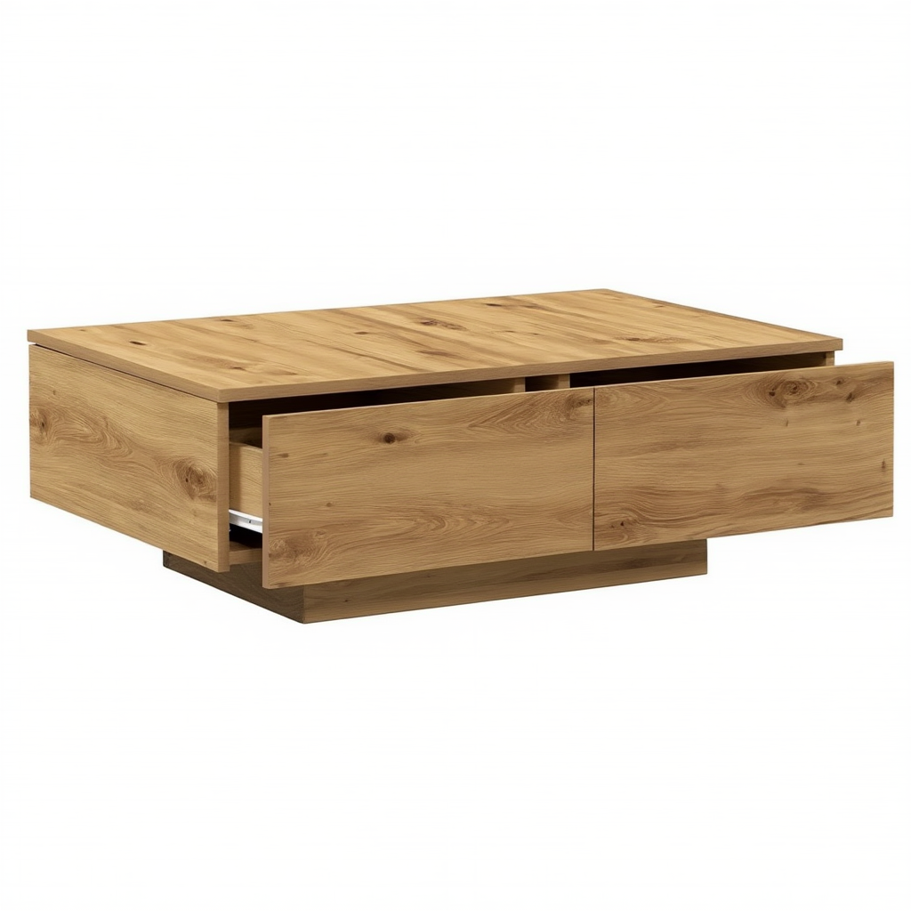 Table basse en bois avec rangements | Gasparine